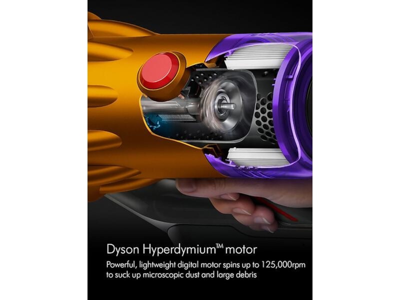 Dyson V12 Detect Slim Absolute trådløs støvsuger Ledningsfrie støvsugere