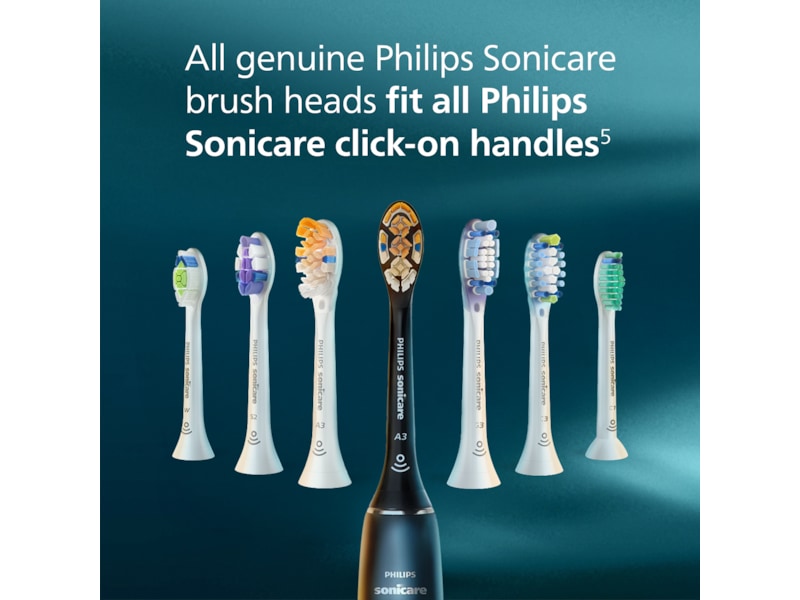 Philips Sonicare W2 Optimal White tandbørstehoveder (4 pack, hvid) Tandbørstehoveder