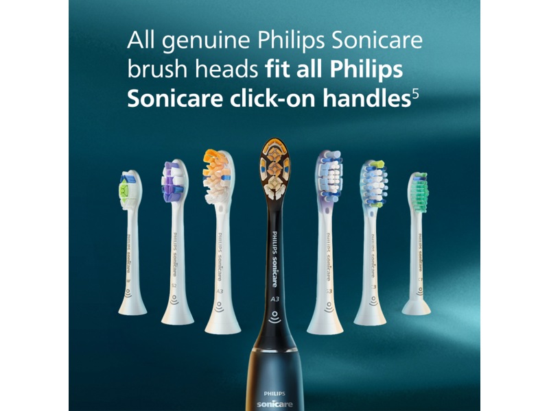 Philips Sonicare A3 Premium All-in-One tandbørstehoveder (2 pack, hvid) Tandbørstehoveder