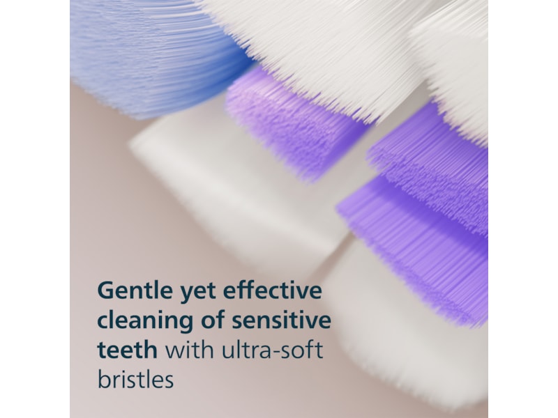 Philips Sonicare S2 Sensitive tandbørstehoveder (4 pack, hvid) Tandbørstehoveder
