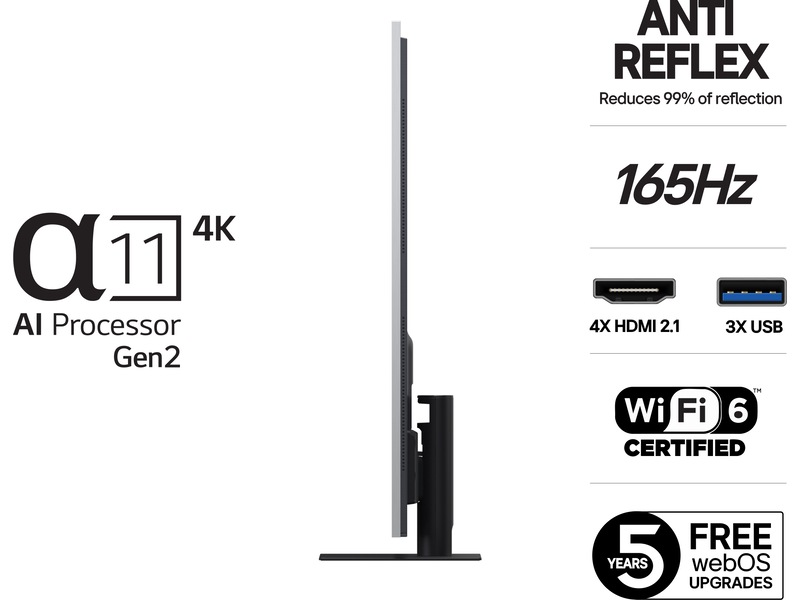 LG 65" G5 AI 4K OLED Smart TV (2025) 60 - 69 tommer TV