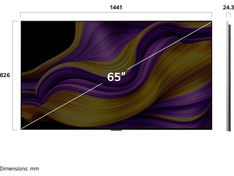 LG 65" G5 AI 4K OLED Smart TV (2025) 60 - 69 tommer TV