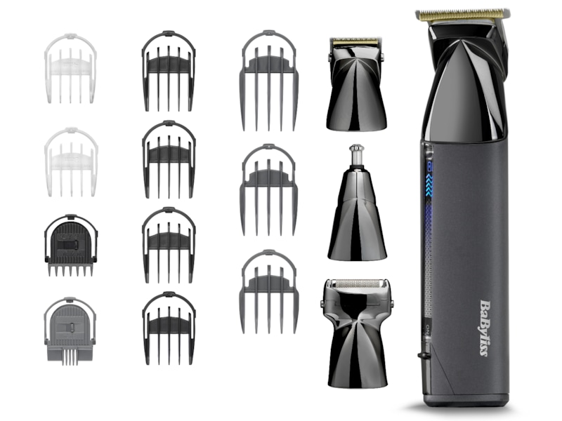 BaByliss Super X Metal 15-i-1 trådløs multitrimmer (sort) Hårtrimmer