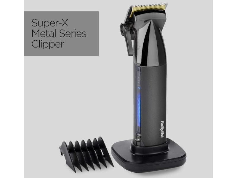 BaByliss Super X Metal Hårklipper (sort) Hårtrimmer