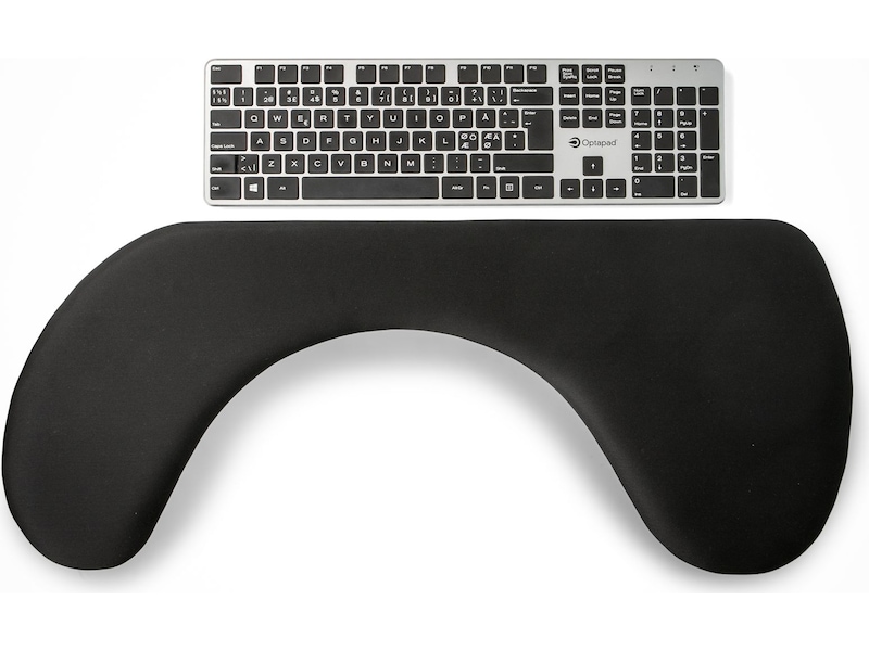 Kenson Asymmetrisk underarmsstøtte 70 cm (sort) Håndleddstøtte