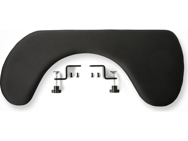 Kenson Asymmetrisk underarmsstøtte 70 cm (sort) Håndleddstøtte