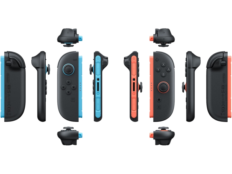 Nintendo Switch 2 Joy-Con 2 Controller (Light Blue/Light Red) Tilbehør til spilkonsoller