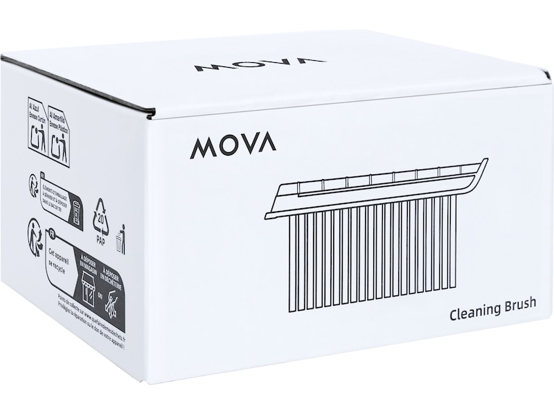 Mova 600/1000 rensebørste Tilbehør til plæneklippere