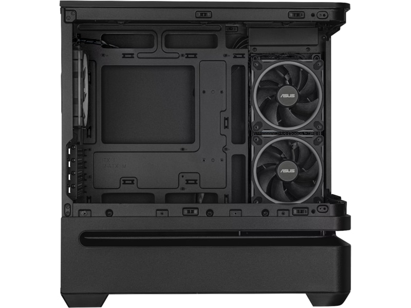 Asus PRIME AP202 TG ARGB mATX Tower (sort) Mini/Micro/Nano tower