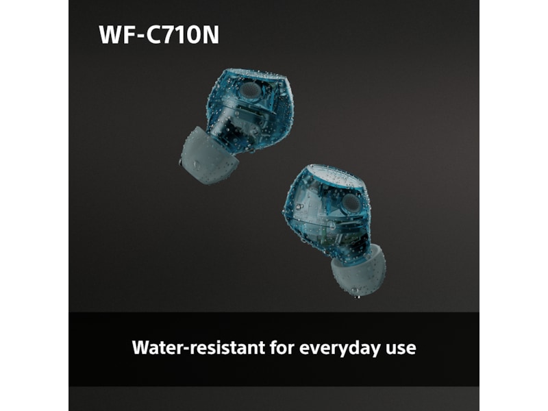 Sony WF-C710N Trådløse høretelefoner, Earbuds med mikrofon (blå) In-ear høretelefoner