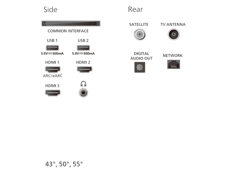 Philips 43" PUS8000/12 4K LED Smart Ambilight TV (2025) 20 - 49 tommer TV