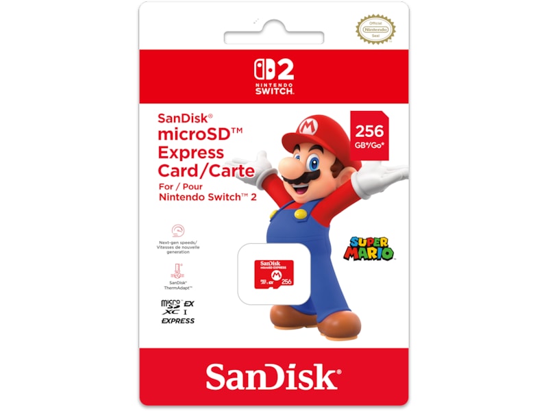 SanDisk microSD Express 256GB Flash-hukommelse