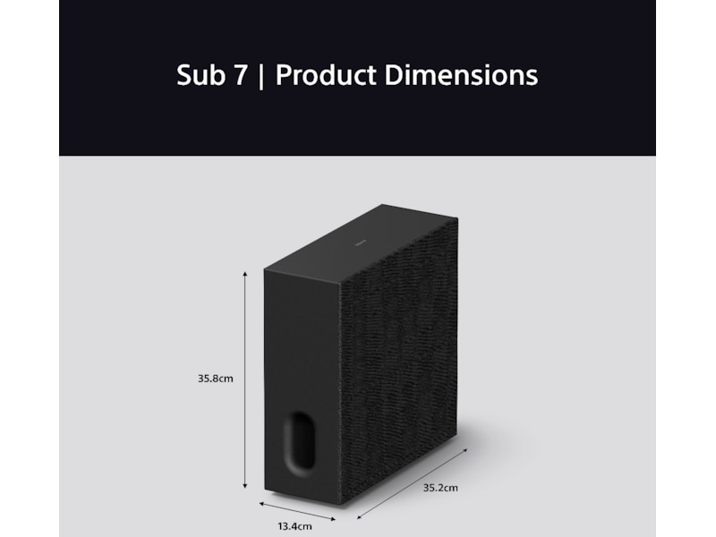 Sony BRAVIA Theater Sub 7 trådløs subwoofer Subwoofers