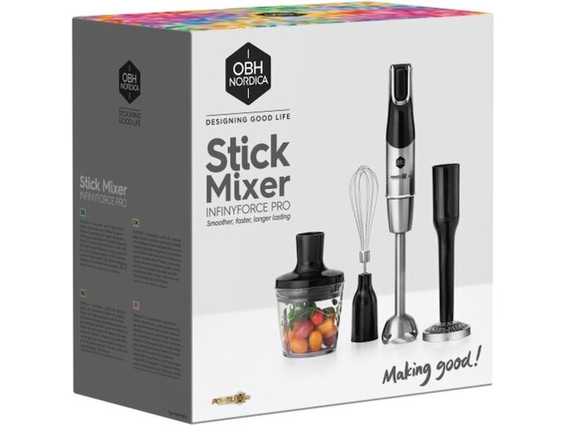 OBH Nordica Infiny Force Pro stavblender HN95HDS0 Håndmixere & elpiskere