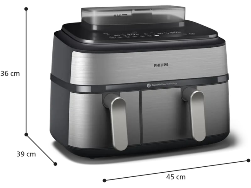 Philips Airfryer 5000 Series Dual Basket Airfryer