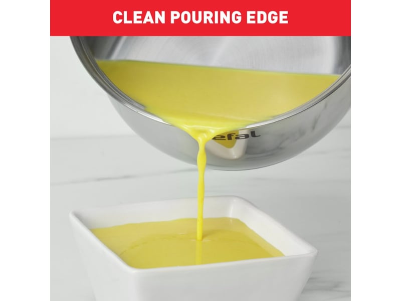 Tefal Intuition 7-delt grydesæt i ubelagt rustfrit stål B864S734 Tilbehør til komfurer, kogeplader og ovne