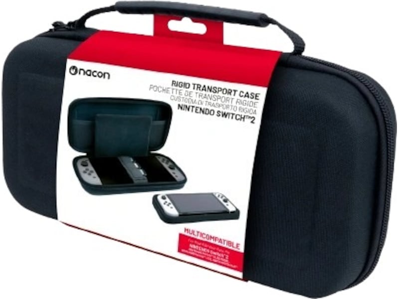 Nacon Transport Case for Nintendo Switch 2 (sort) Tilbehør til spilkonsoller