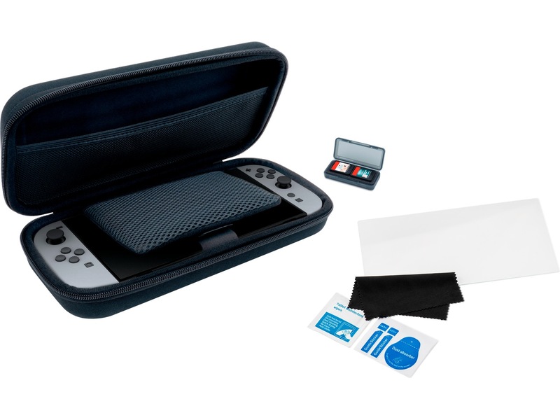 Nacon Rigid Pouch L pack for Nintendo Switch 2 (blå) Tilbehør til spilkonsoller