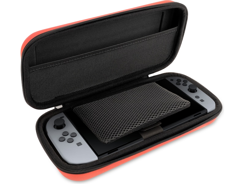 Nacon Transport Case for Nintendo Switch 2 (lys rød) Tilbehør til spilkonsoller