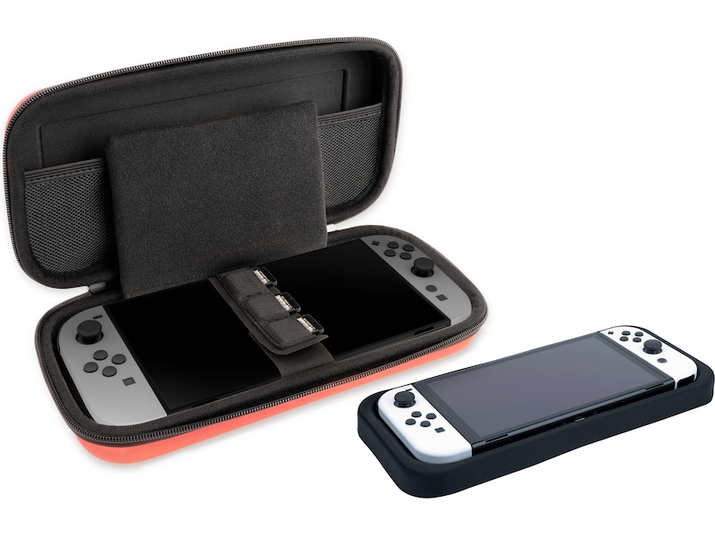 Nacon Transport Case for Nintendo Switch 2 (lys rød) Tilbehør til spilkonsoller