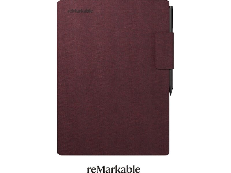 reMarkable Paper Pro Book Folio (bordeaux) Tilbehør til digitale paper