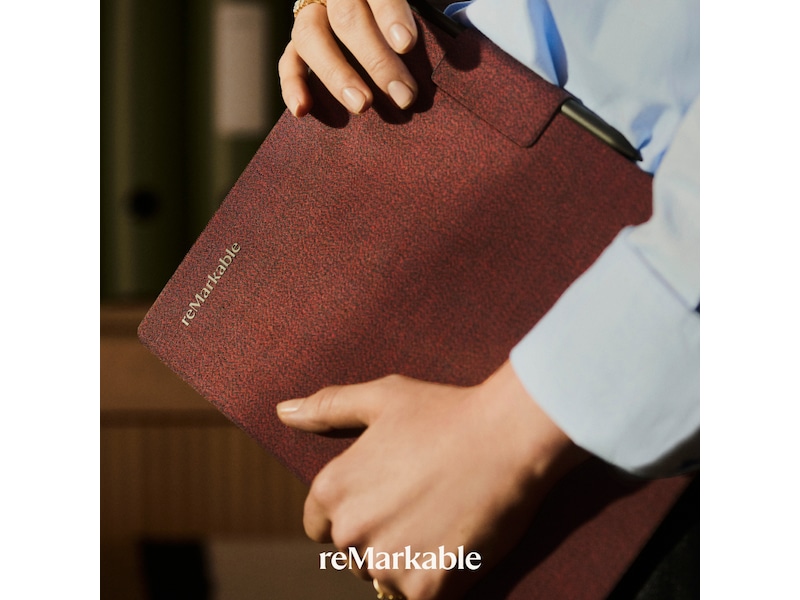 reMarkable Paper Pro Book Folio (bordeaux) Tilbehør til digitale paper