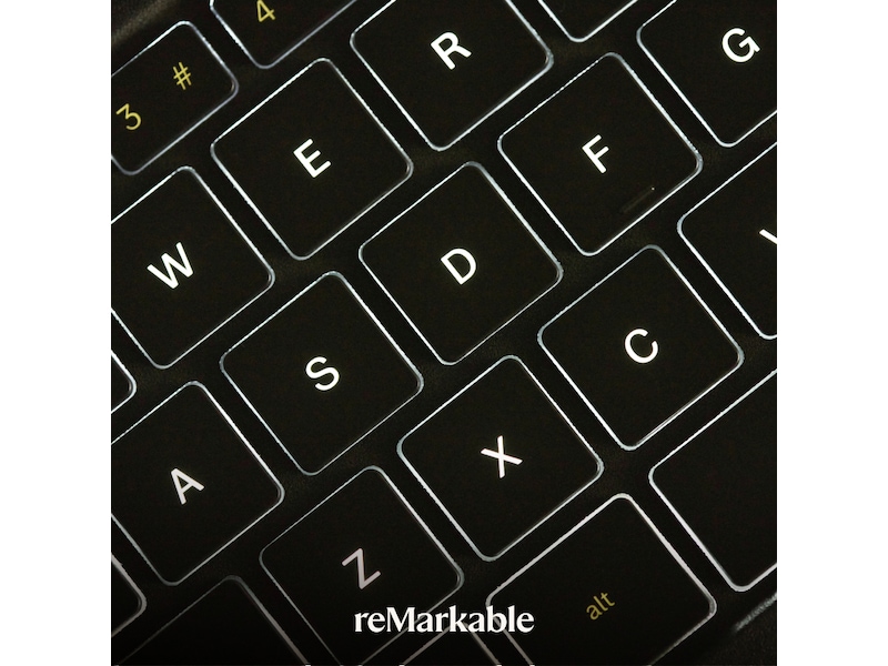 reMarkable Paper Pro Type Folio tastaturdeksel (basalt) Tilbehør til digitale paper