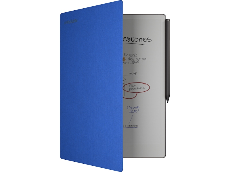 reMarkable Paper Pro Book Folio (kobolt) Tilbehør til digitale paper