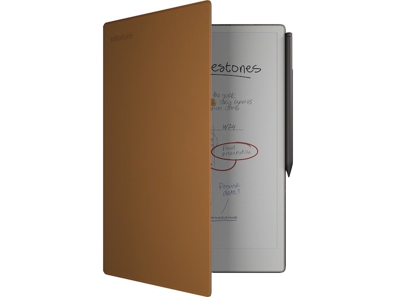 reMarkable Paper Pro Book Folio (brun) Tilbehør til digitale paper