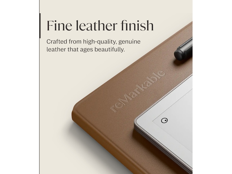 reMarkable Paper Pro Book Folio (brun) Tilbehør til digitale paper