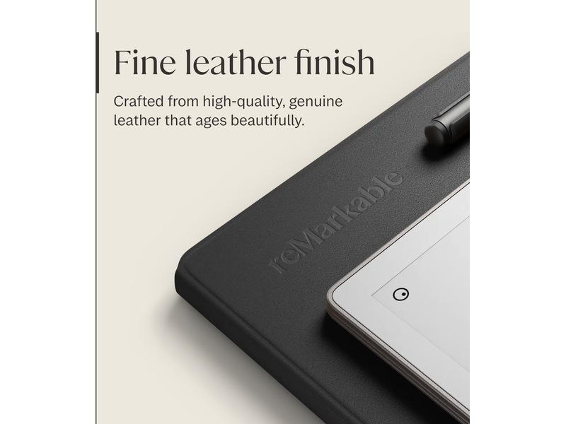 reMarkable Paper Pro Book Folio (sort) Tilbehør til digitale paper