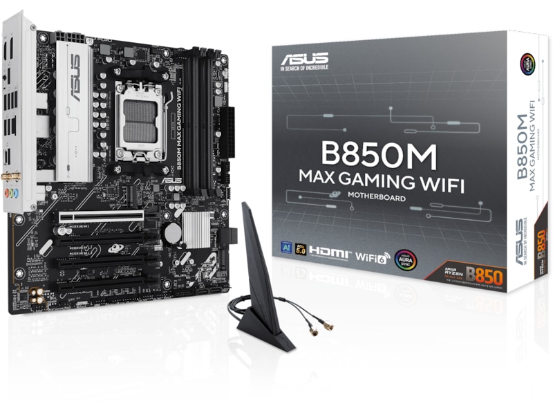 Asus B850M MAX GAMING WIFI Bundkort AMD Socket