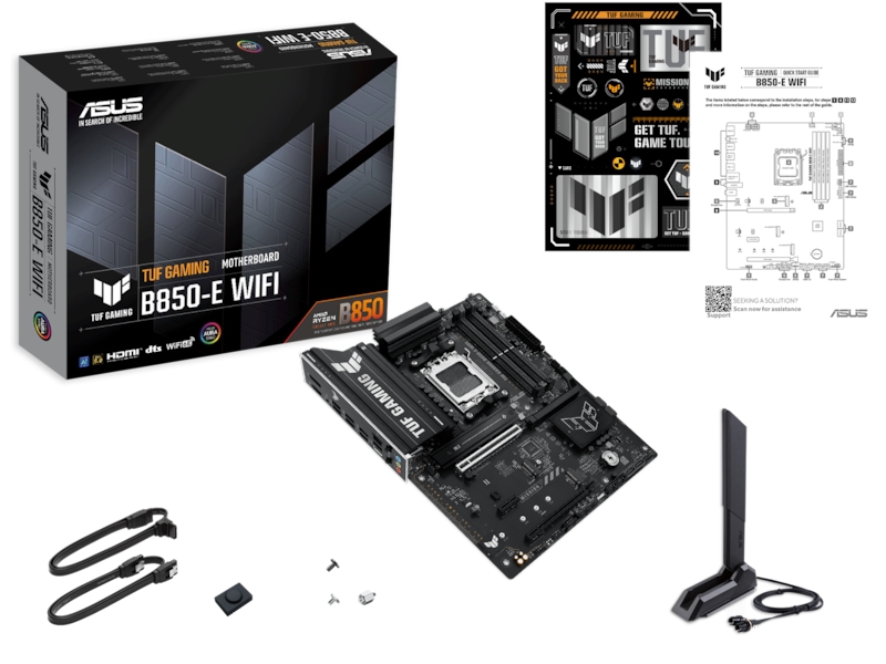 Asus TUF Gaming B850M-E WIFI Bundkort AMD Socket