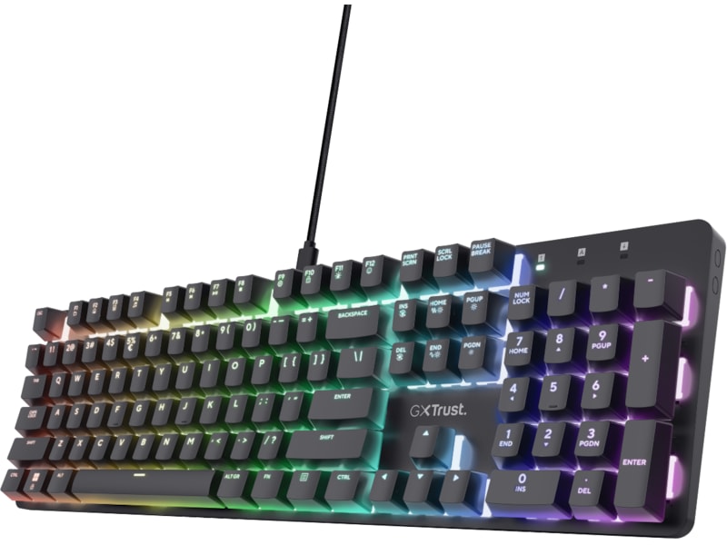 Trust GXT 871 Zora Mekanisk Gamingtastatur Gamingkeyboard