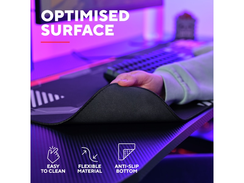 Trust GXT 759 XXL Gamingmusematte (japan sort) Gamingmusemåtte