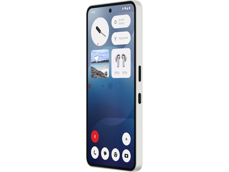 Nothing Phone (3a) 128GB (hvid) Mobiltelefoner