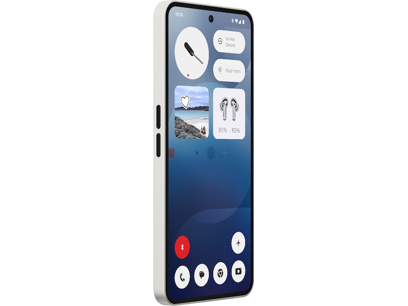 Nothing Phone (3a) 128GB (hvid) Mobiltelefoner