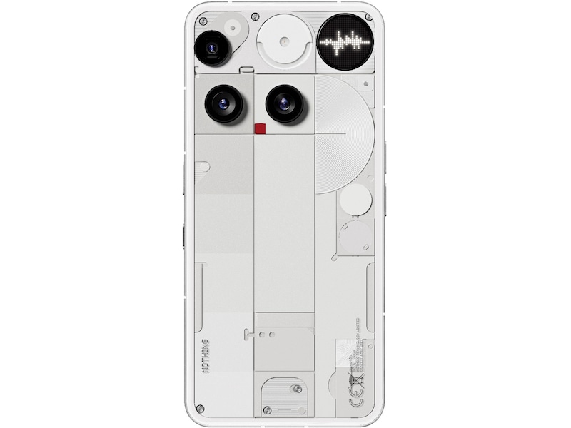 Nothing Phone (3) 512GB (hvid) Mobiltelefoner