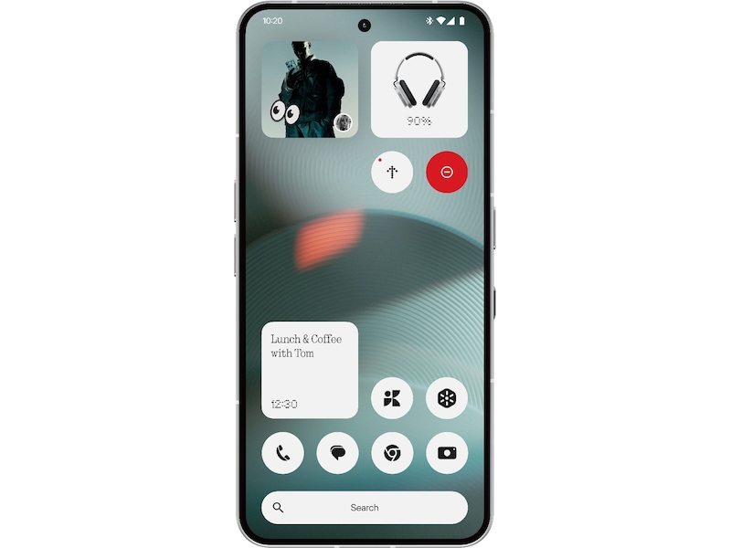 Nothing Phone (3) 512GB (hvid) Mobiltelefoner