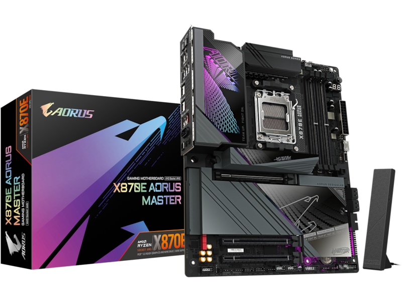 Gigabyte X870E AORUS MASTER Bundkort AMD Socket