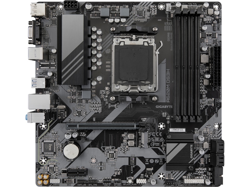 Gigabyte A620M DS3H Bundkort AMD Socket