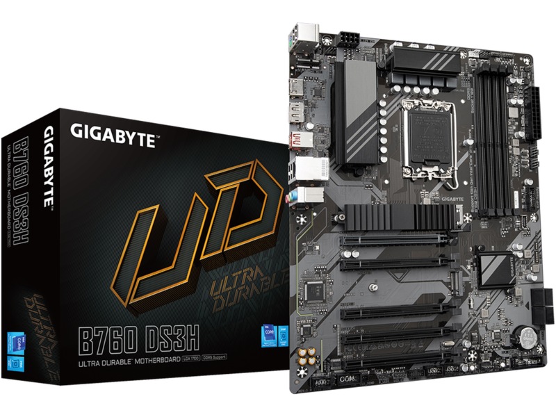 Gigabyte B760 DS3H Bundkort Intel Socket
