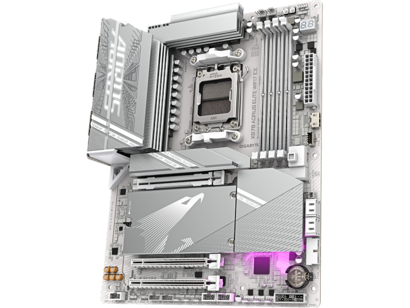 Gigabyte X870E AORUS ELITE WF7 ICE Bundkort AMD Socket