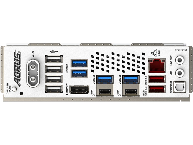 Gigabyte X870E AORUS ELITE WF7 ICE Bundkort AMD Socket