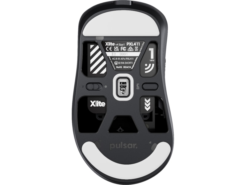 Pulsar Xlite V4 Mini trådløs gamingmus (sort) Gamingmus