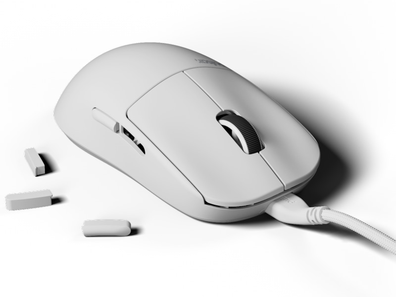 Pulsar X2A Gamingmus (hvidt) Gamingmus