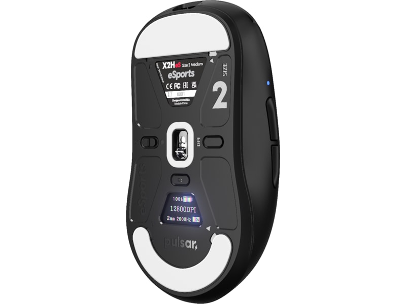 Pulsar X2H V3 eS Mini Trådløs Gamingmus (sort) Gamingmus