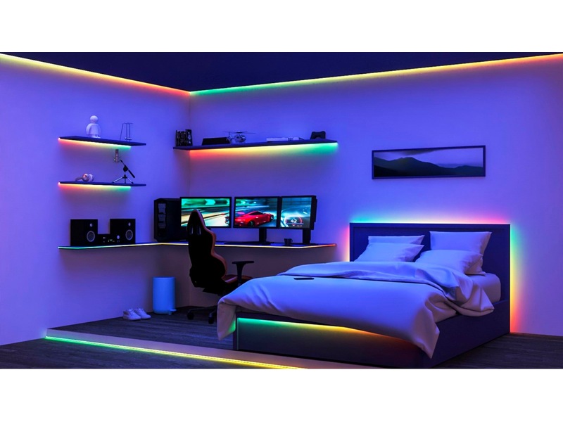 WiZ RGBIC LED-strip 10m (5+5) Led strips & underholdning