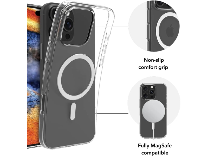 dbramante1928 iPhone 15 Greenland Pro Magsafe Cover (gennemsigtig) Mobilcover