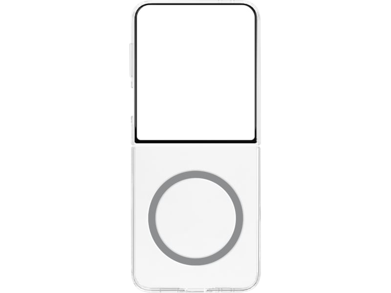 Samsung Galaxy Z Flip7 Clear Magnet Case (gennemsigtig) Mobilcover
